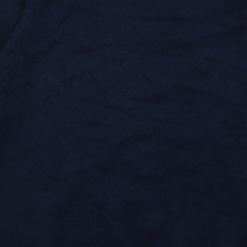 Marks and Spencer Mens Blue  Cotton Pullover Sweatshirt Size S