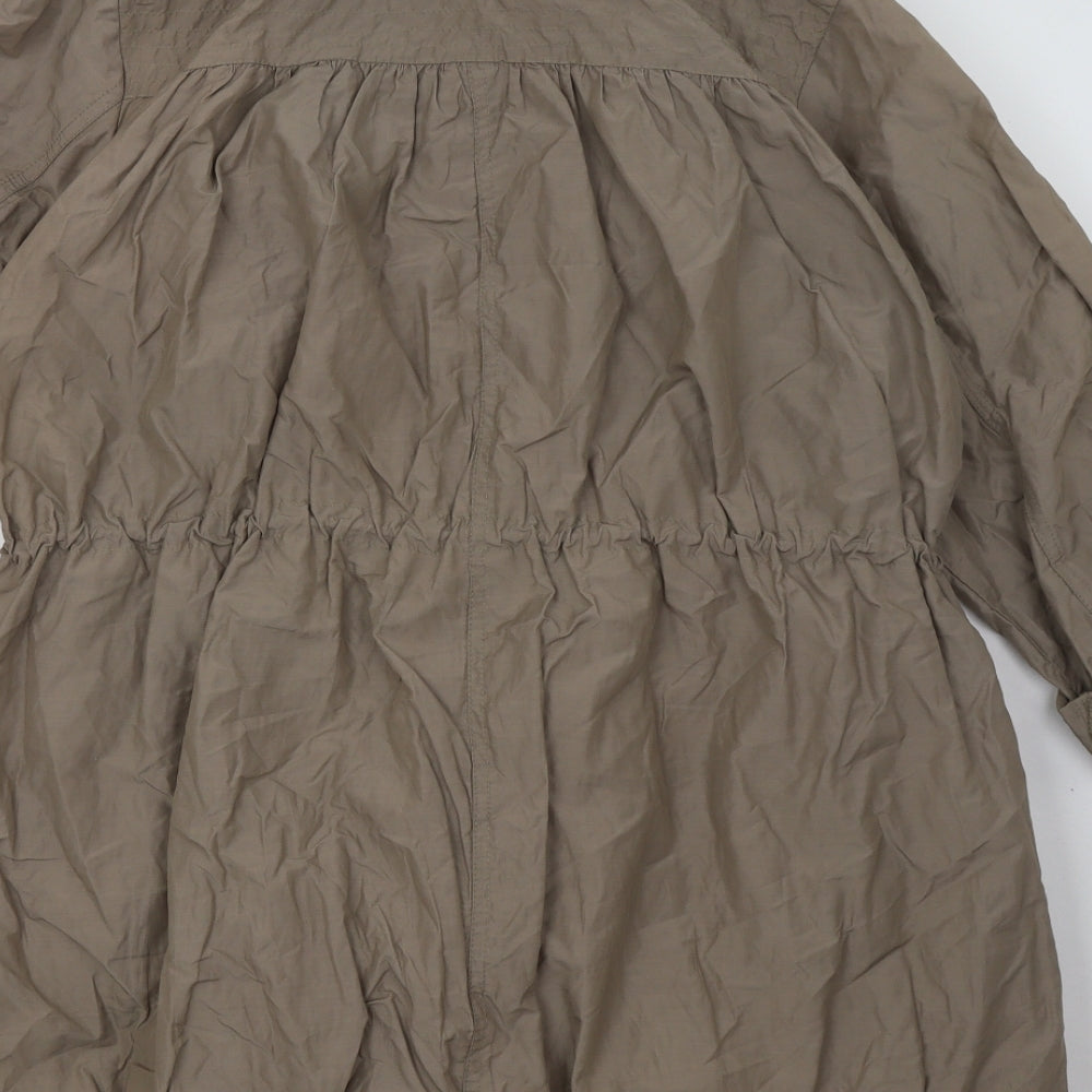 Be Beau Womens Brown   Jacket  Size 10  Zip