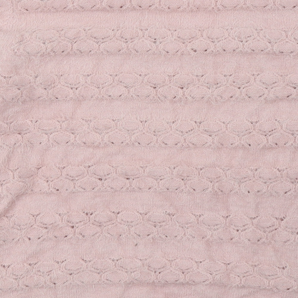 Damart Womens Pink  Polyamide Pullover Sweatshirt Size 20  Pullover