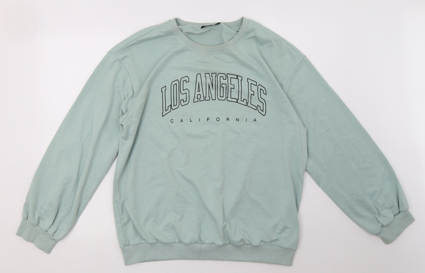 SheIn Womens Green  Polyester Pullover Sweatshirt Size L  Pullover - Los Angeles
