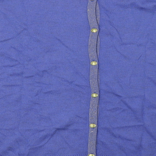 BiBA Womens Purple  Nylon Pullover Sweatshirt Size XL  Button