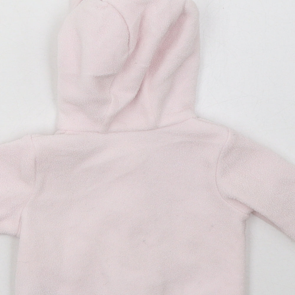 Mothercare Girls Pink   Jacket  Size Newborn   Buckle
