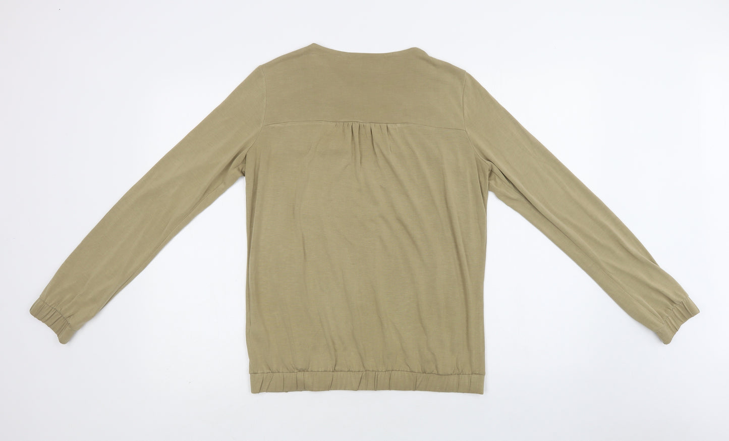 NEXT Womens Green  Polyester Full Zip Sweatshirt Size 8  Zip