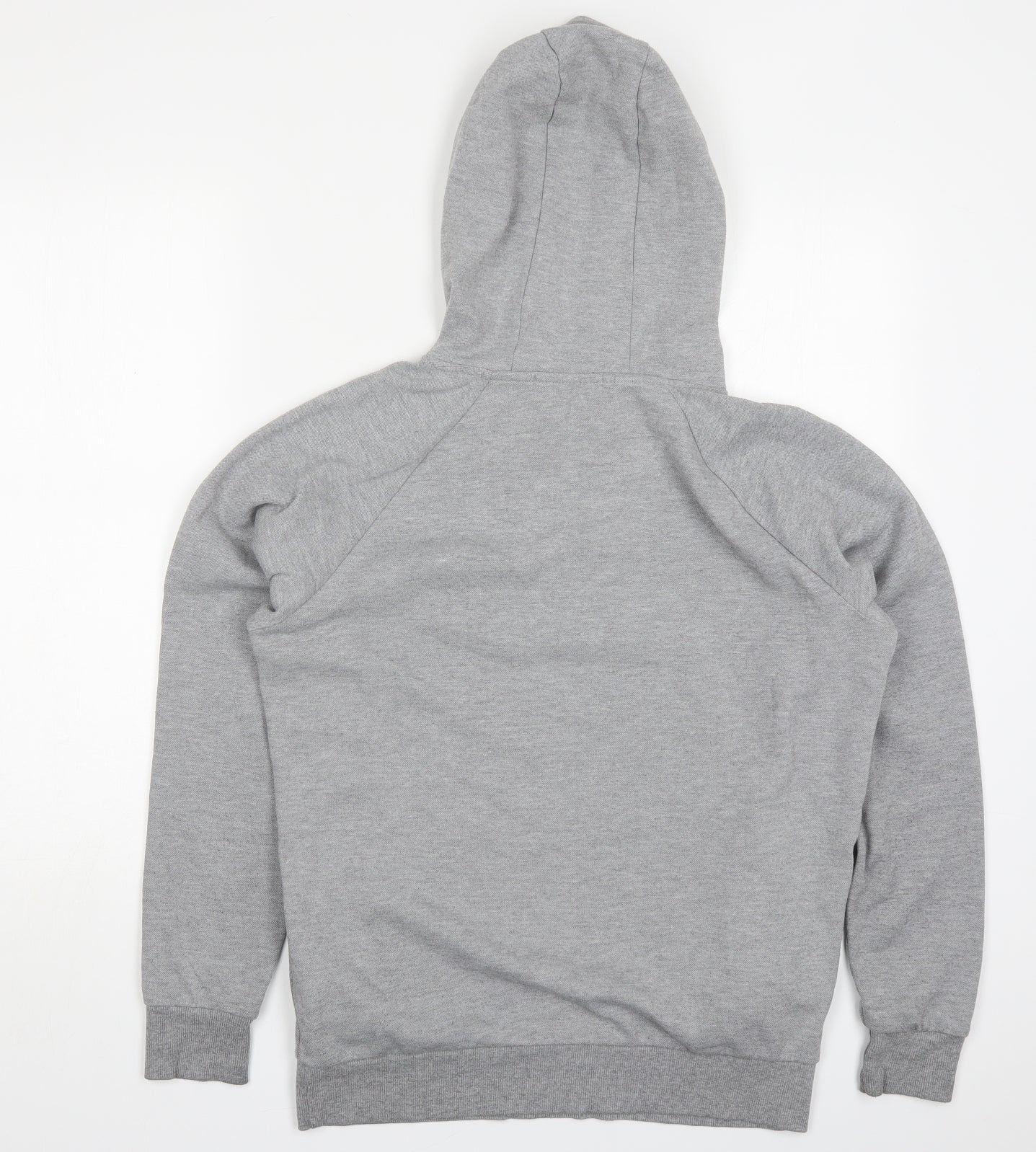 Primark Mens Grey  Cotton Pullover Hoodie Size S