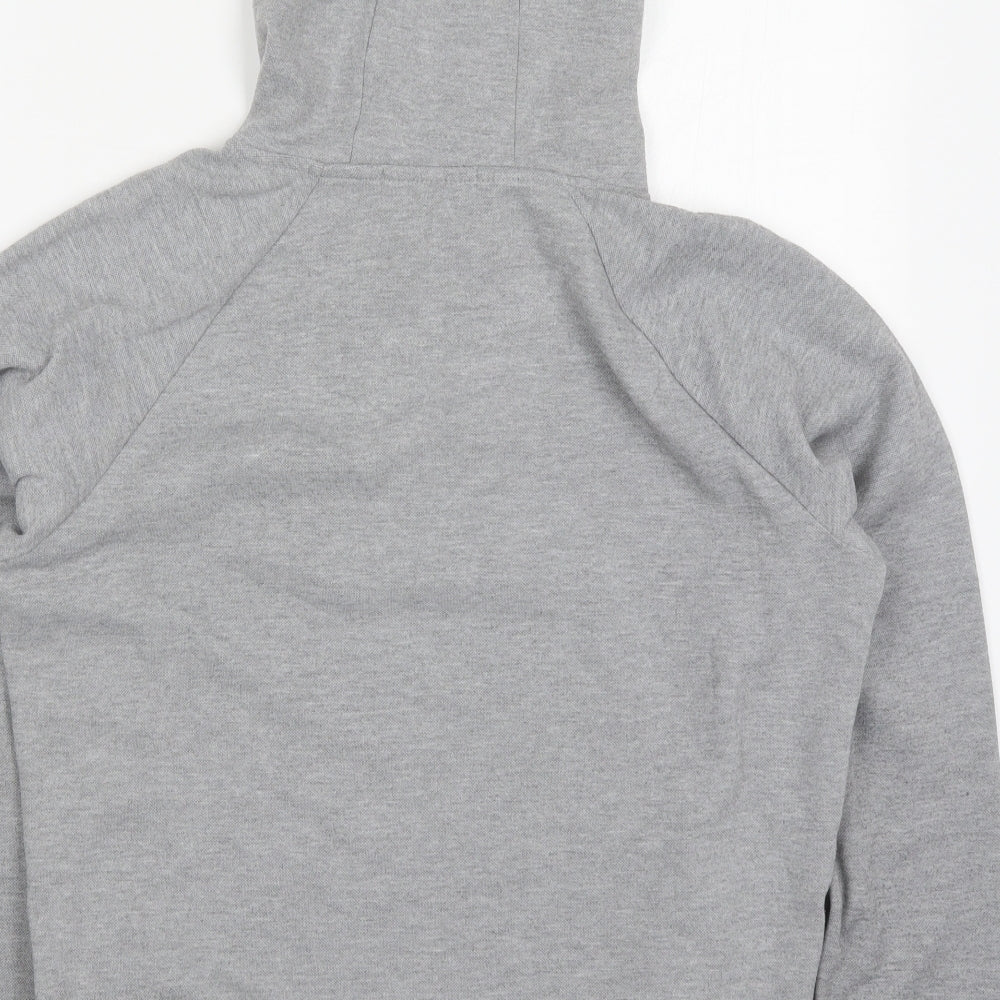 Primark Mens Grey  Cotton Pullover Hoodie Size S