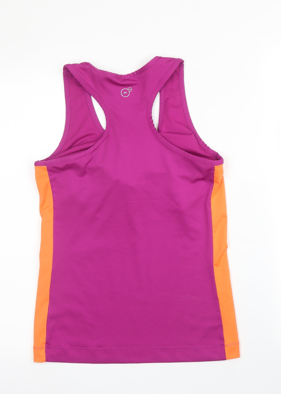 PUMA Womens Purple  Polyester Basic Tank Size L Scoop Neck