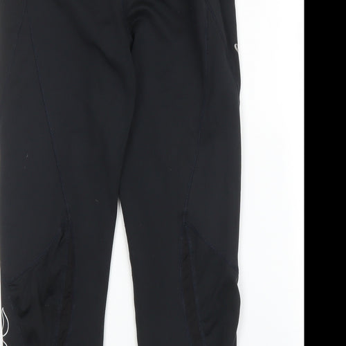 Odlo Womens Black  Polyester Capri Leggings Size M