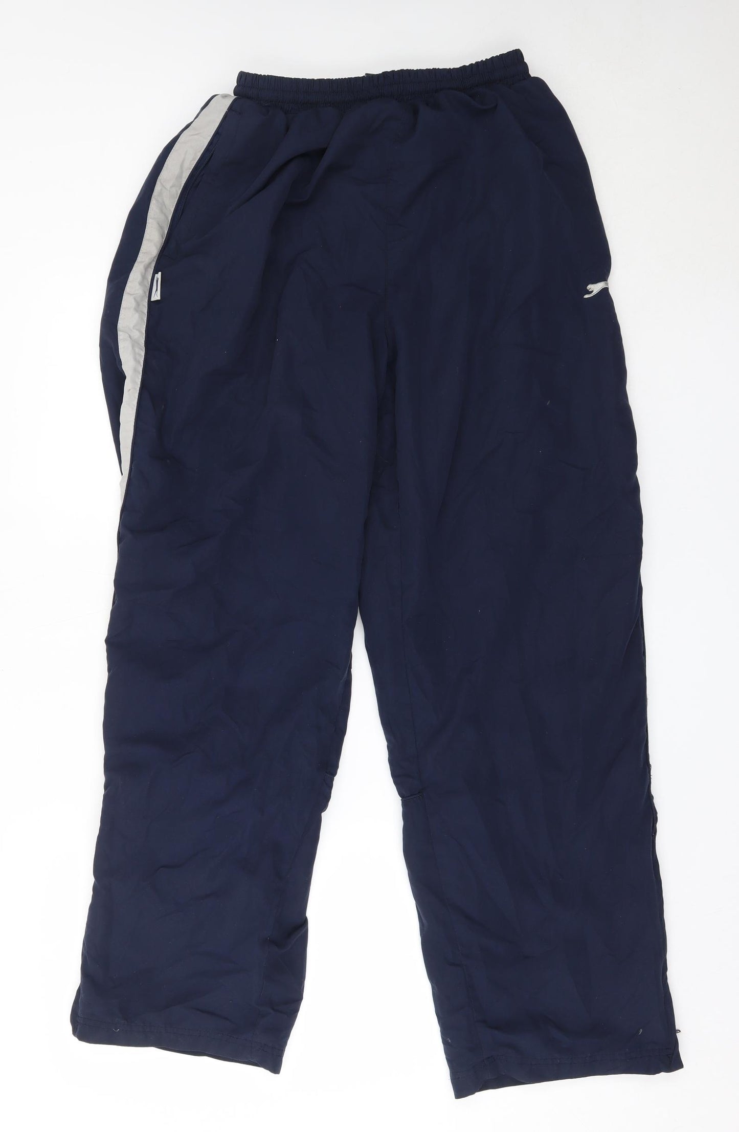 Slazenger Mens Blue  Polyester Sweatpants Trousers Size XL L31 in Regular