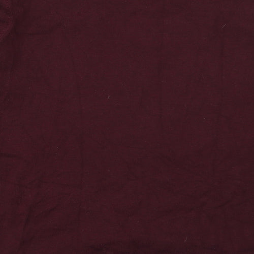 Matalan Womens Purple Round Neck  Viscose Pullover Jumper Size 14