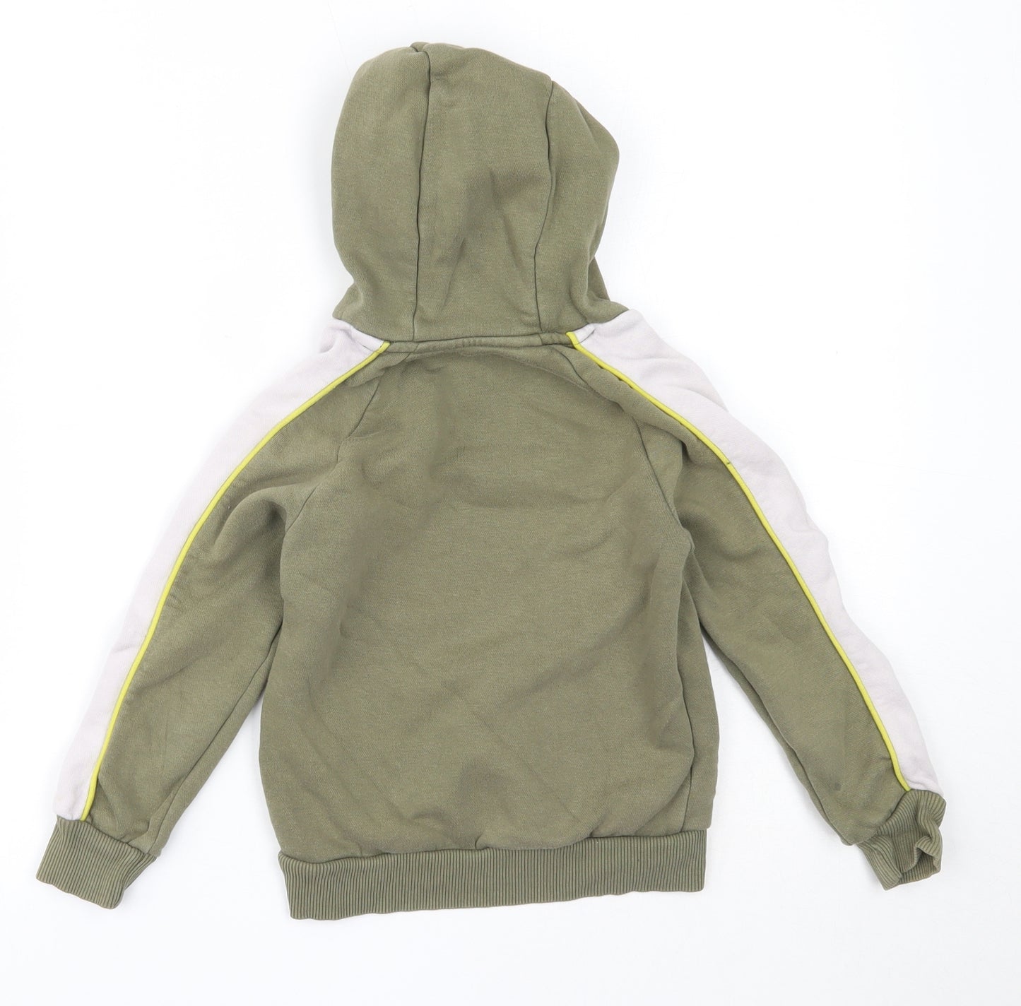 NEXT Boys Green  Cotton Pullover Hoodie Size 5-6 Years