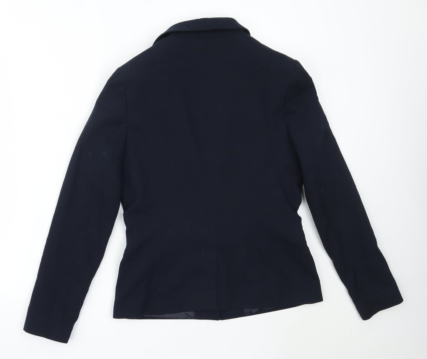 NEXT Womens Blue  Polyester Jacket Blazer Size 10