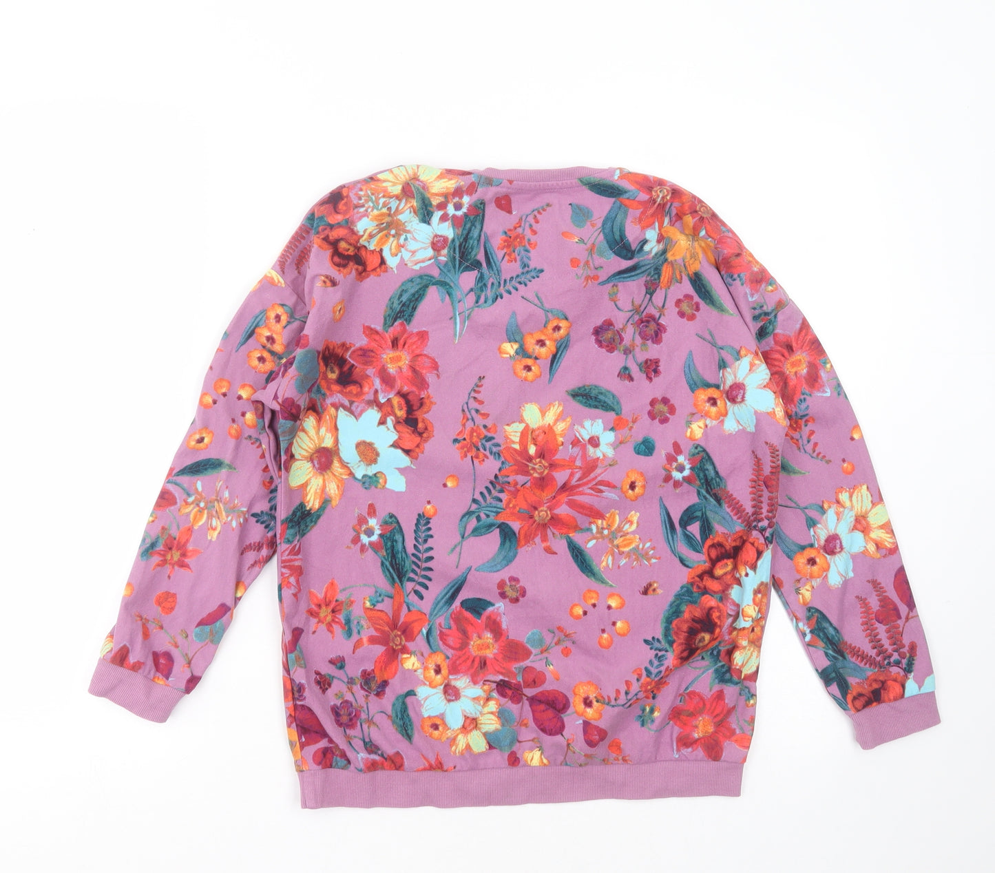 NEXT Girls Purple Floral Polyester Top Pyjama Top Size 12 Years