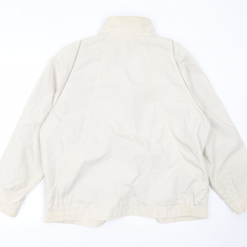 TELEMAC Womens Beige   Jacket  Size 18  Zip