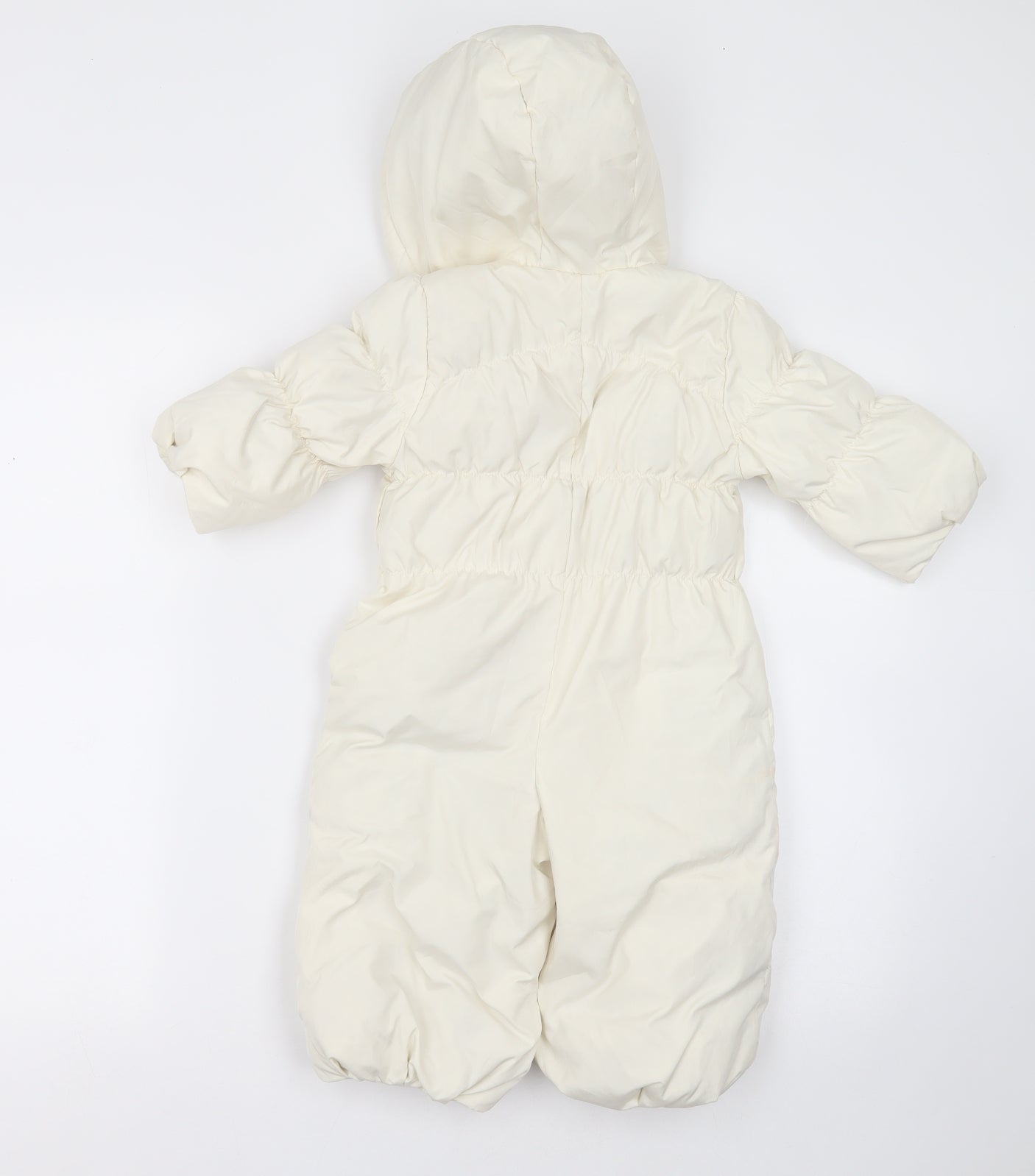 BabyGAP Baby Ivory   Overcoat Snowsuit Size 12-18 Months