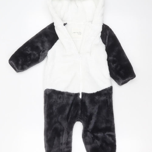 NEXT Baby White  Polyester  One Piece Size 18-24 Months  Zip - animal onesie