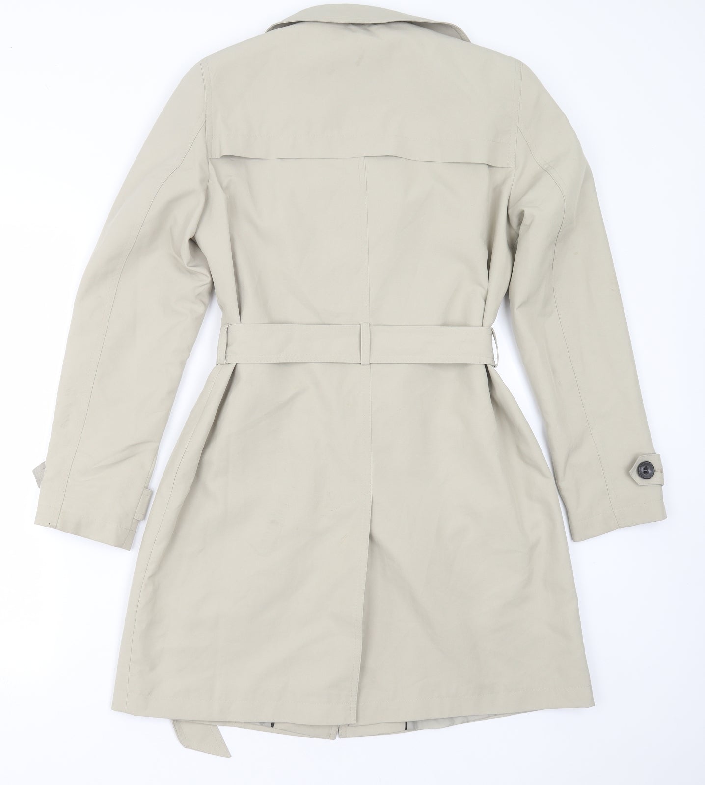 Marks and Spencer Womens Beige   Jacket  Size 12  Button