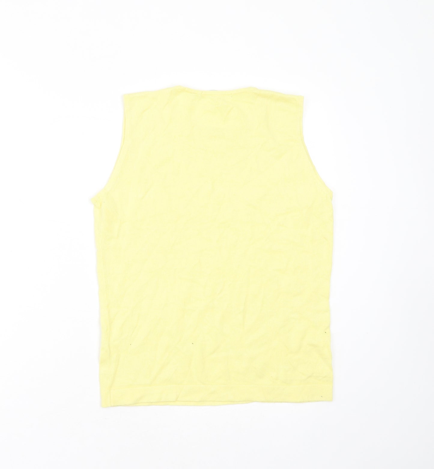 InWear Womens Yellow Round Neck  Viscose Pullover Jumper Size M