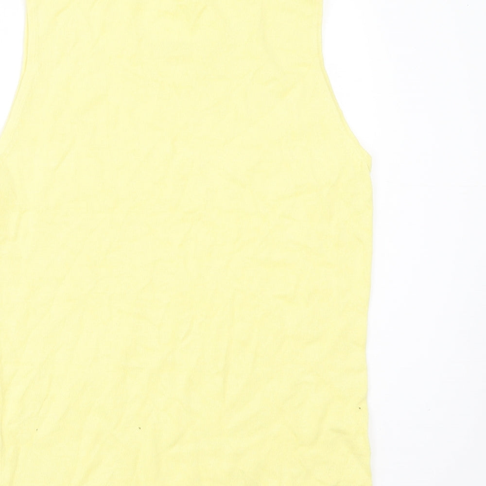 InWear Womens Yellow Round Neck  Viscose Pullover Jumper Size M