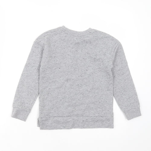 George Boys Grey  Polyester Pullover Sweatshirt Size 5-6 Years   - not now maybe tomorrow