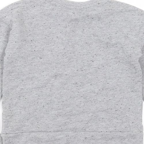 George Boys Grey  Polyester Pullover Sweatshirt Size 5-6 Years   - not now maybe tomorrow