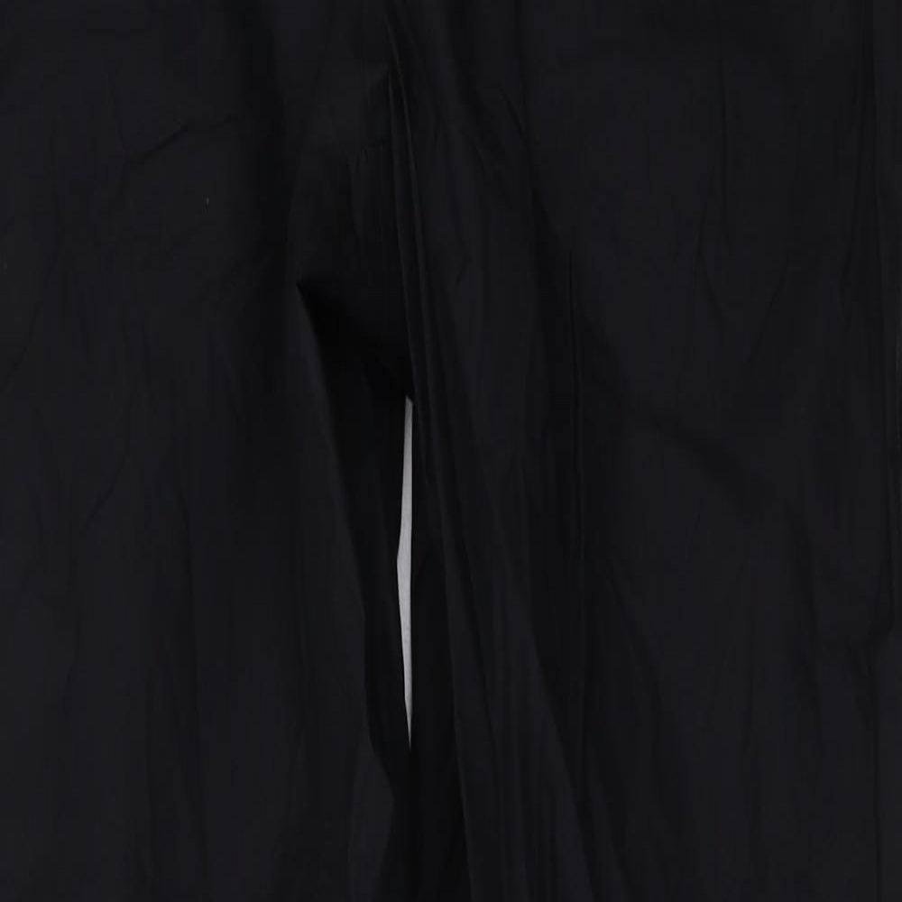 Karrimor Womens Black  Polyester Windbreaker Trousers Size XS L30 in Regular Snap
