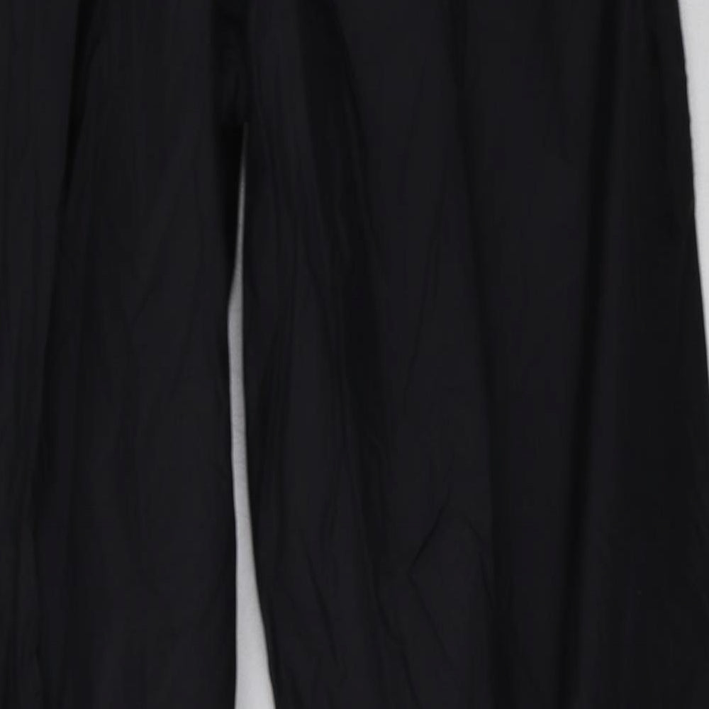 Karrimor Womens Black  Polyester Windbreaker Trousers Size XS L30 in Regular Snap