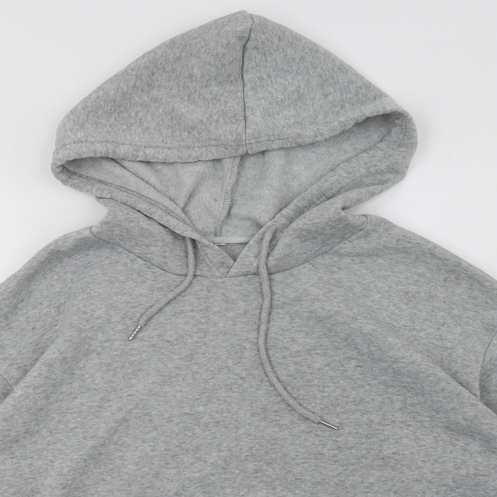 SheIn Womens Grey  Polyester Pullover Hoodie Size XL  Pullover