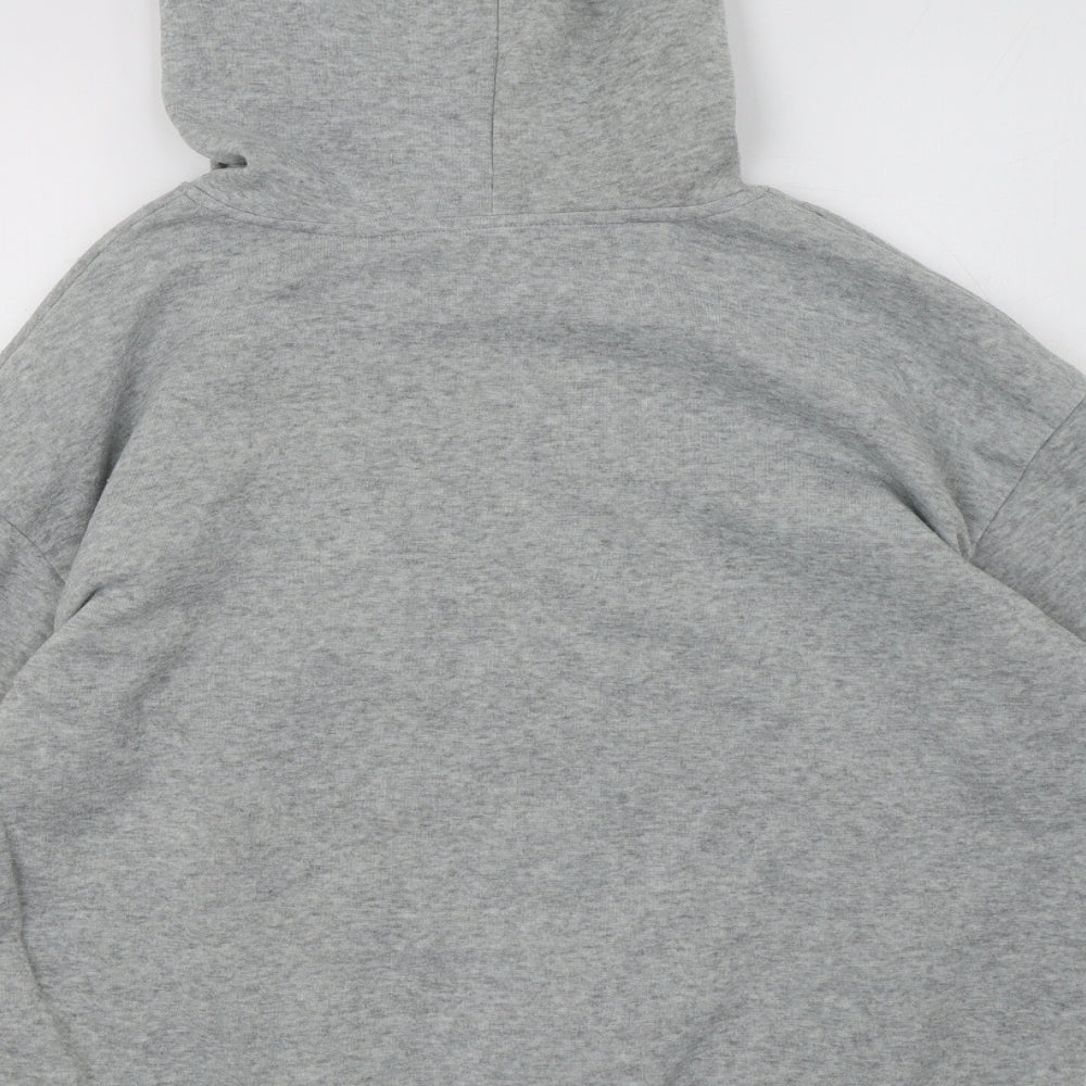 SheIn Womens Grey  Polyester Pullover Hoodie Size XL  Pullover