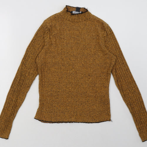 Primark Womens Yellow  Polyester Pullover Sweatshirt Size S  Pullover