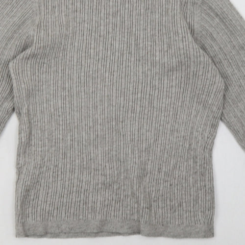 ASOS Womens Grey  Polyester Pullover Sweatshirt Size 8  Pullover