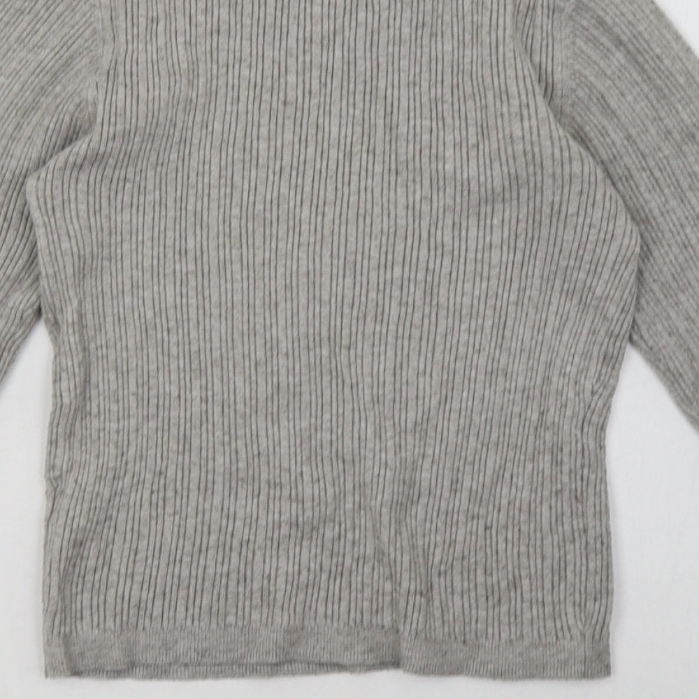 ASOS Womens Grey  Polyester Pullover Sweatshirt Size 8  Pullover