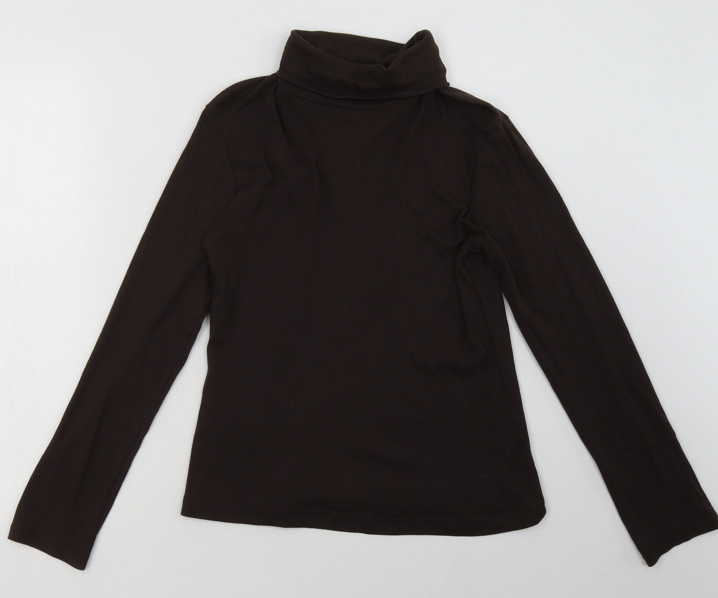 Matalan Womens Brown  Cotton Pullover Sweatshirt Size 12  Pullover