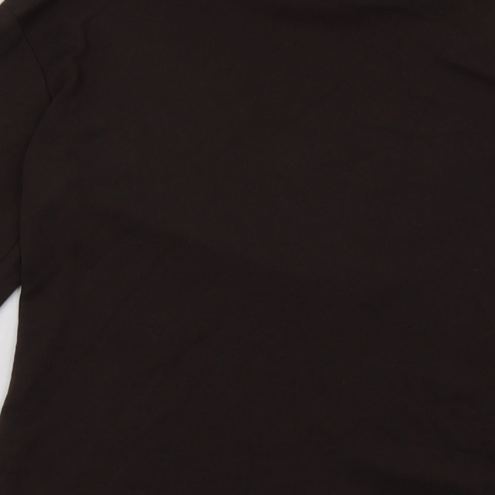 Matalan Womens Brown  Cotton Pullover Sweatshirt Size 12  Pullover