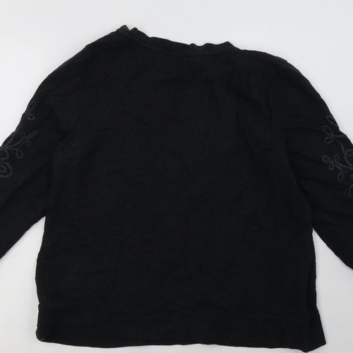 sainsburys Womens Grey Fair Isle Cotton Pullover Sweatshirt Size 16  Pullover