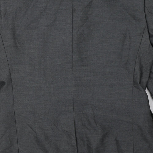 NEXT Mens Grey  Polyester Jacket Blazer Size 38