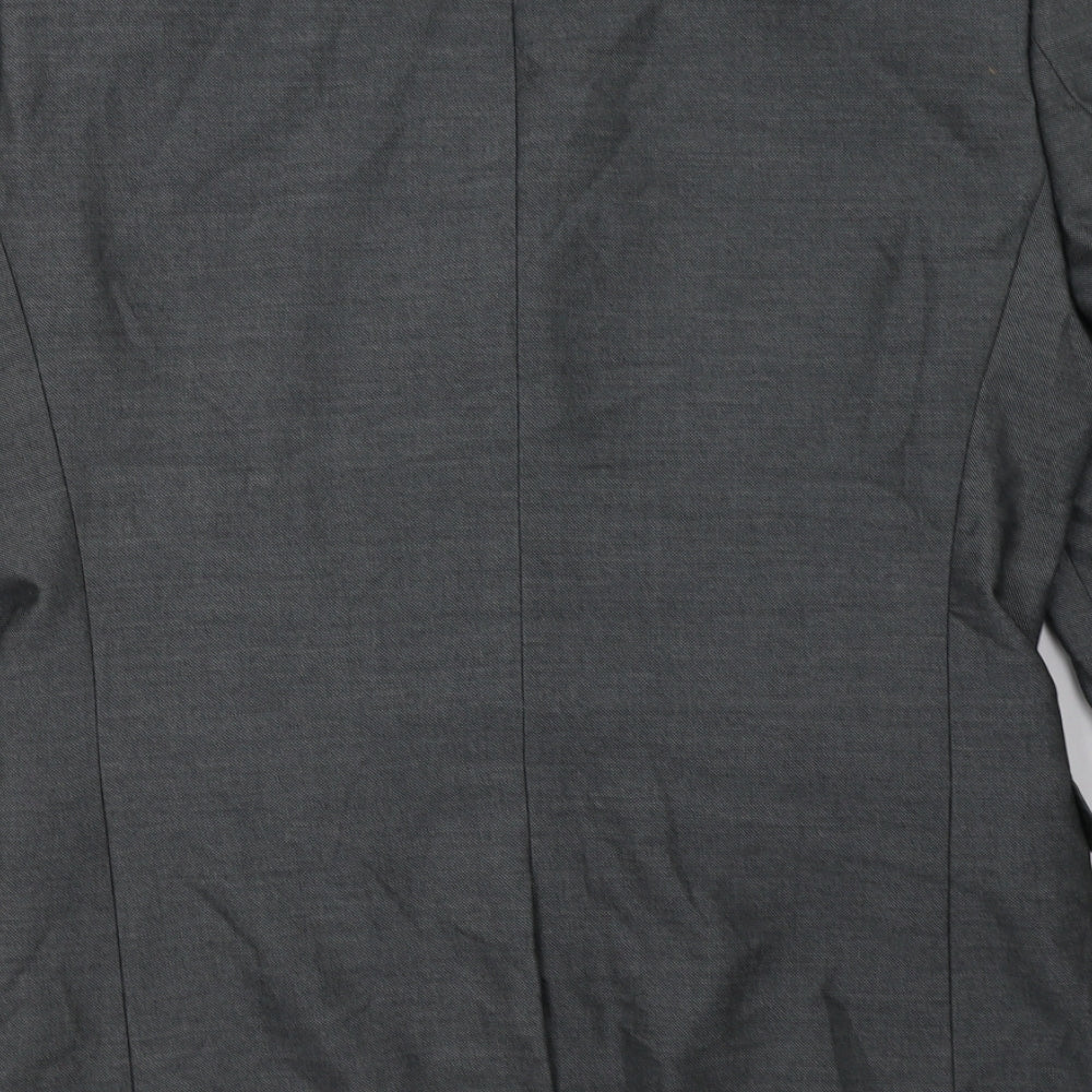 NEXT Mens Grey  Polyester Jacket Blazer Size 38