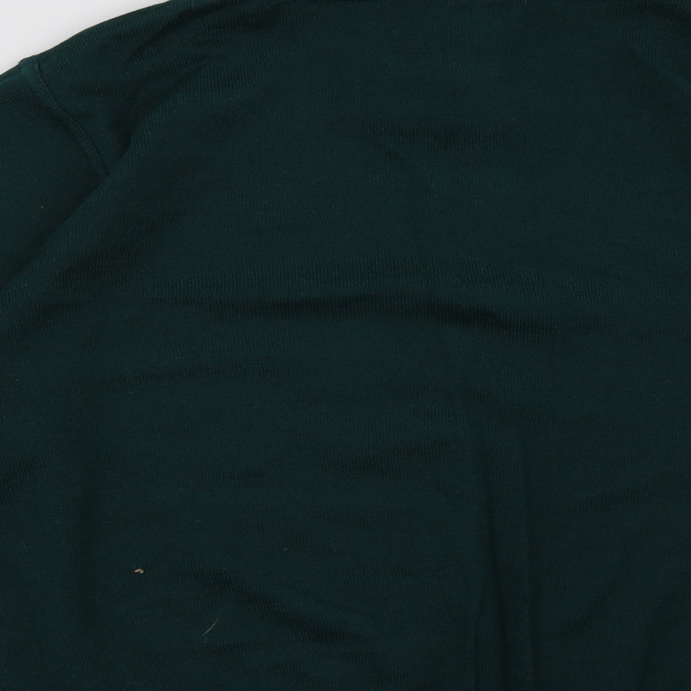Preworn Womens Green  Wool Pullover Sweatshirt Size 18  Pullover