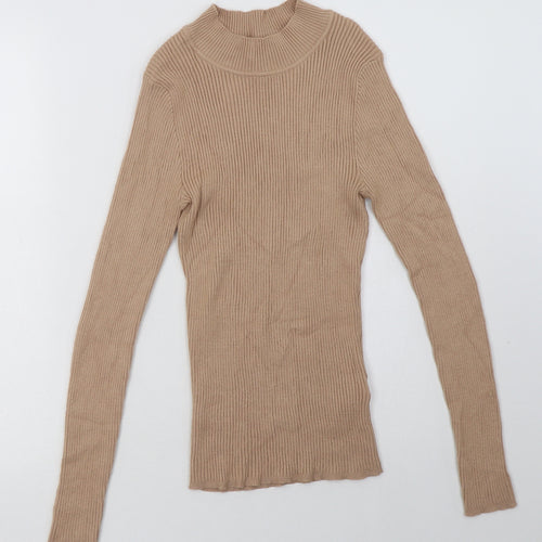 Primark Womens Beige  Polyester Pullover Sweatshirt Size 10  Pullover