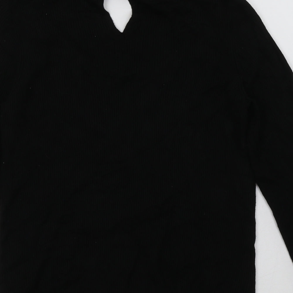 George Womens Black  Viscose Pullover Sweatshirt Size 18  Pullover - sparkly