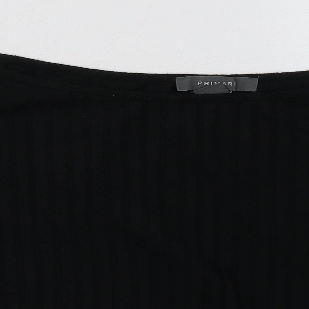 Primark Womens Black  Polyester Pullover Sweatshirt Size 16  Pullover