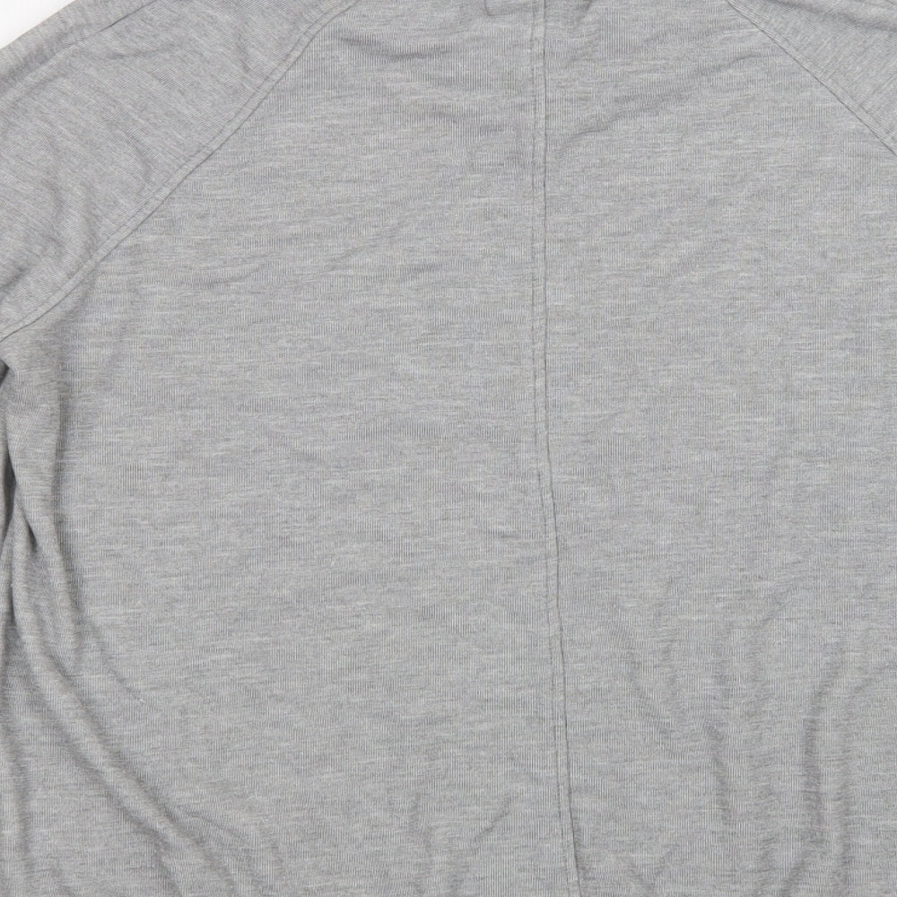 NEXT Womens Grey  Viscose Pullover Sweatshirt Size 14