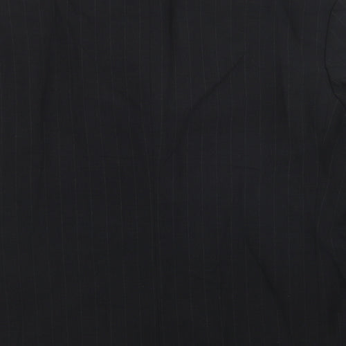 M&S Mens Grey Striped  Jacket Blazer Size 42  Button
