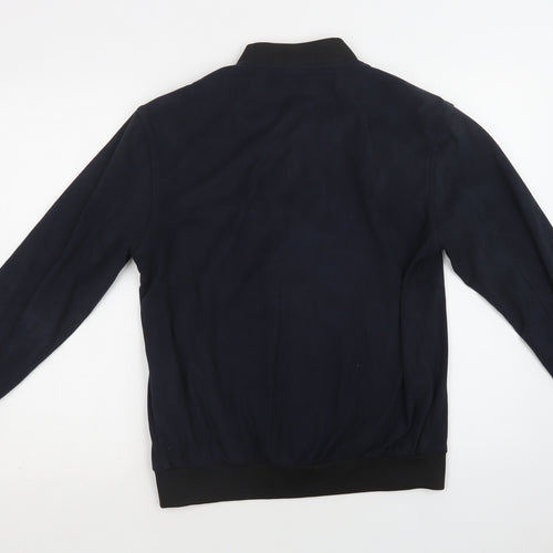 Zara Man Mens Blue   Bomber Jacket Jacket Size M  Zip