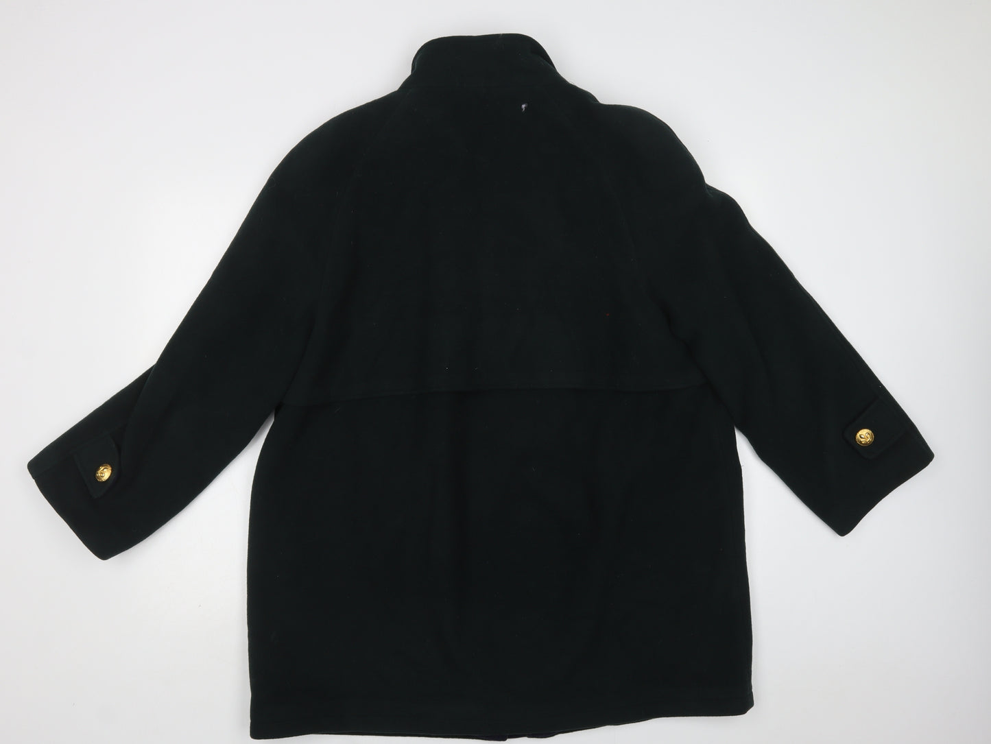 essence Womens Green   Pea Coat Coat Size 20  Zip