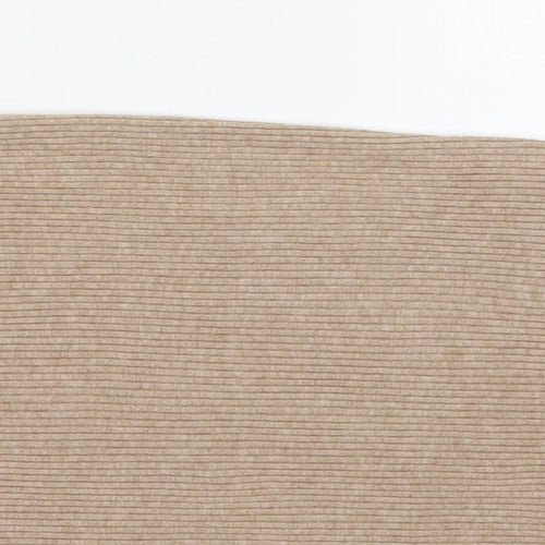 Primark Womens Beige  Viscose Straight & Pencil Skirt Size 14