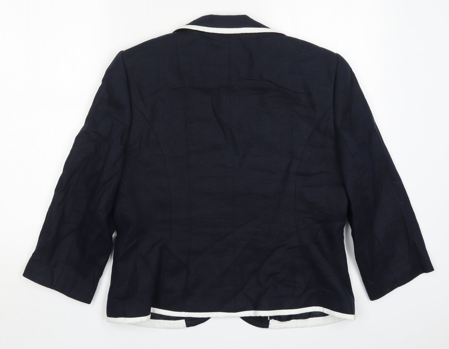 Country Casuals Womens Blue   Jacket  Size 14  Button