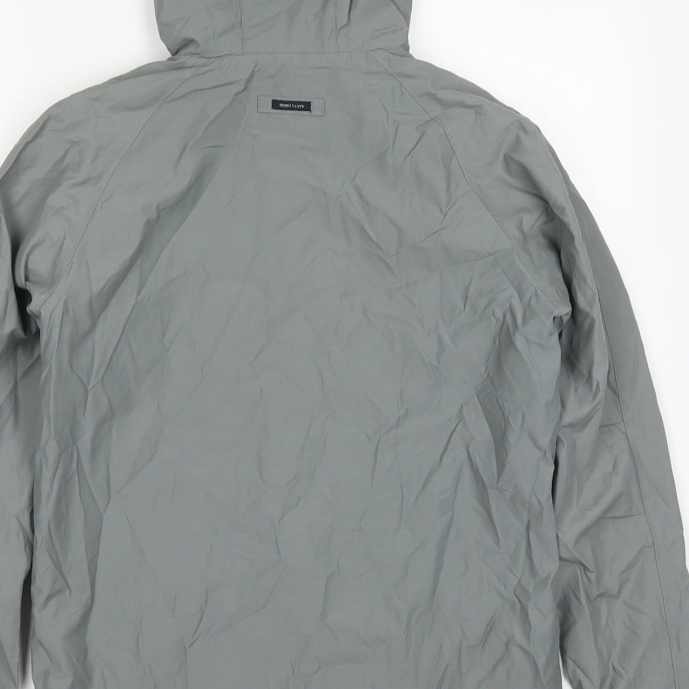 Henri Lloyd Boys Grey   Basic Coat Coat Size 14-15 Years  Zip