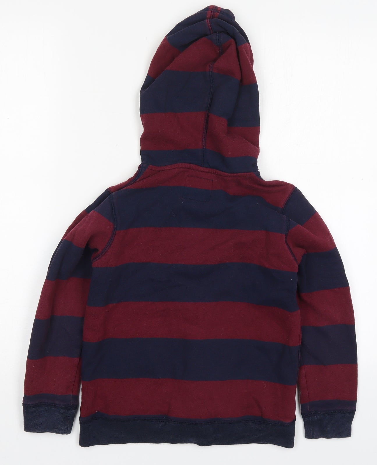 OshKosh Boys Red Spotted Cotton Full Zip Hoodie Size 8 Years  Zip