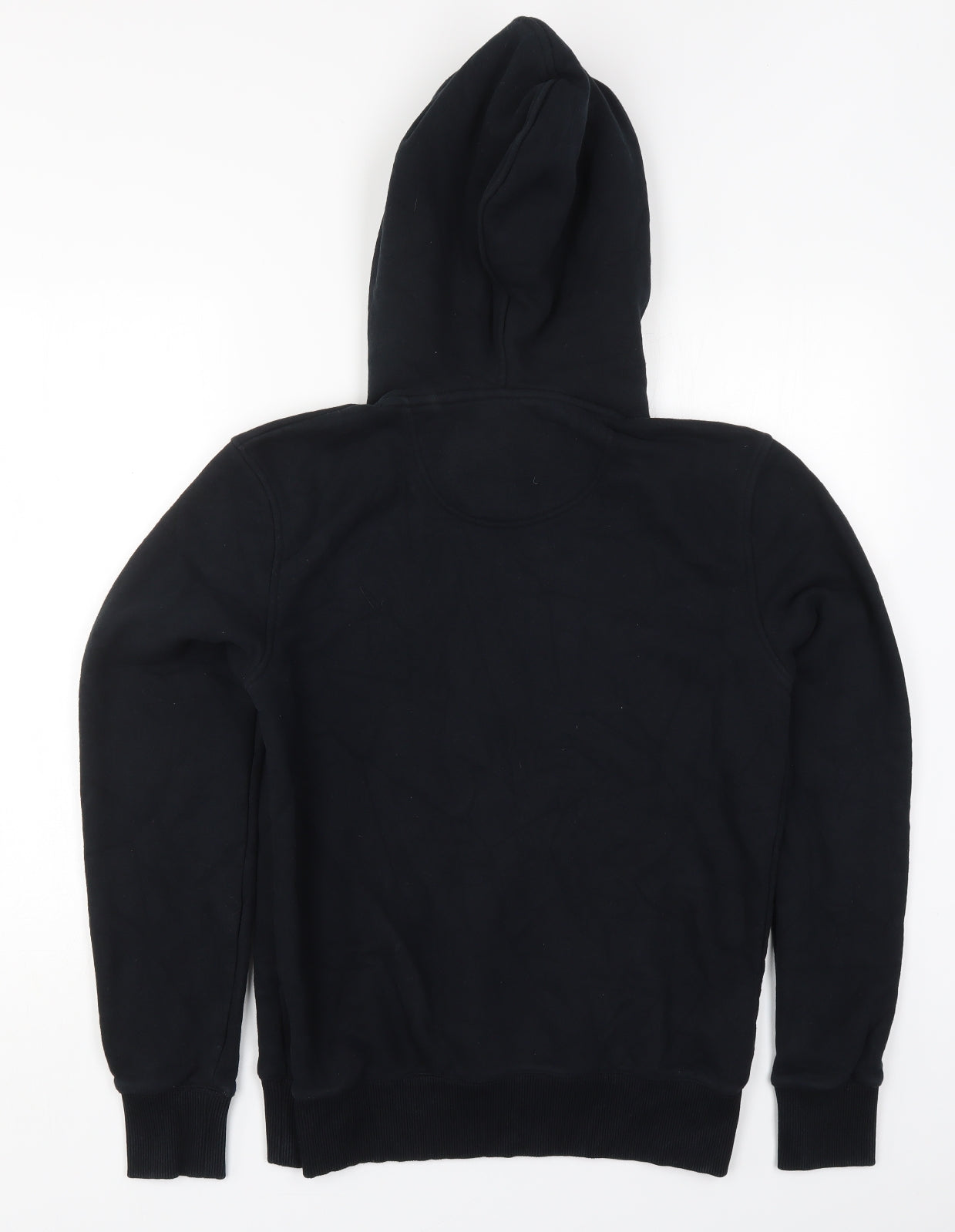 SoulCal&Co Mens Black  Cotton Pullover Hoodie Size M