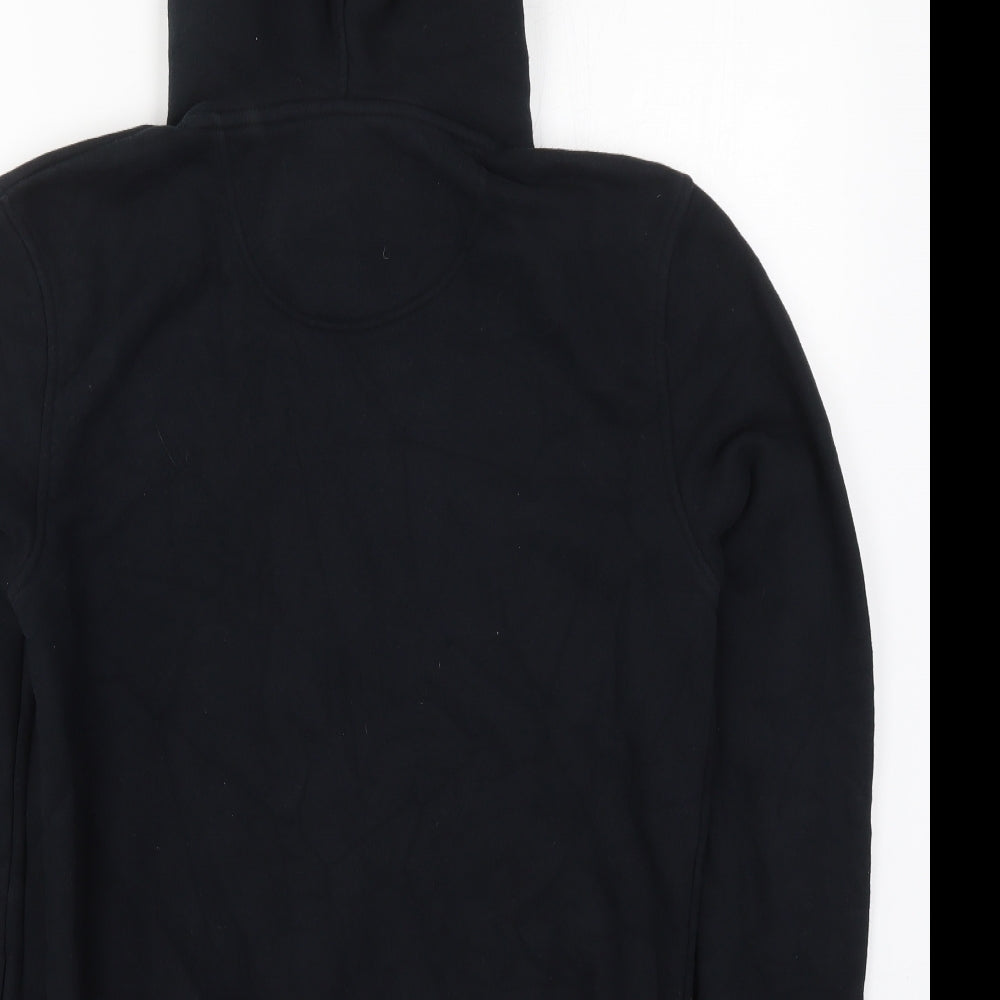 SoulCal&Co Mens Black  Cotton Pullover Hoodie Size M